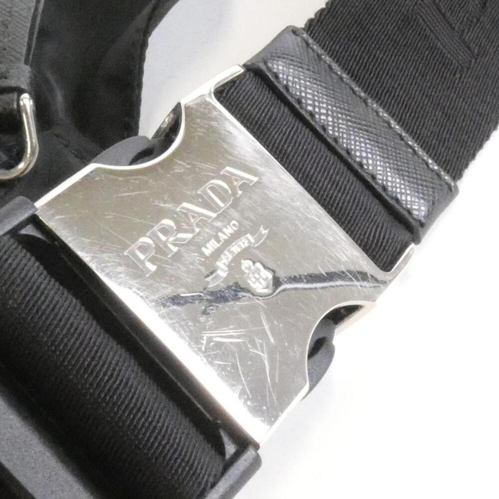 Prada Waist Crossbody Belt Body Tessuto Black Bag - Picture 6 of 7